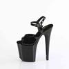 Pleaser - FLAMINGO809GP Sandale à bride à la cheville, Pole dance chaussures - Noir Product image
